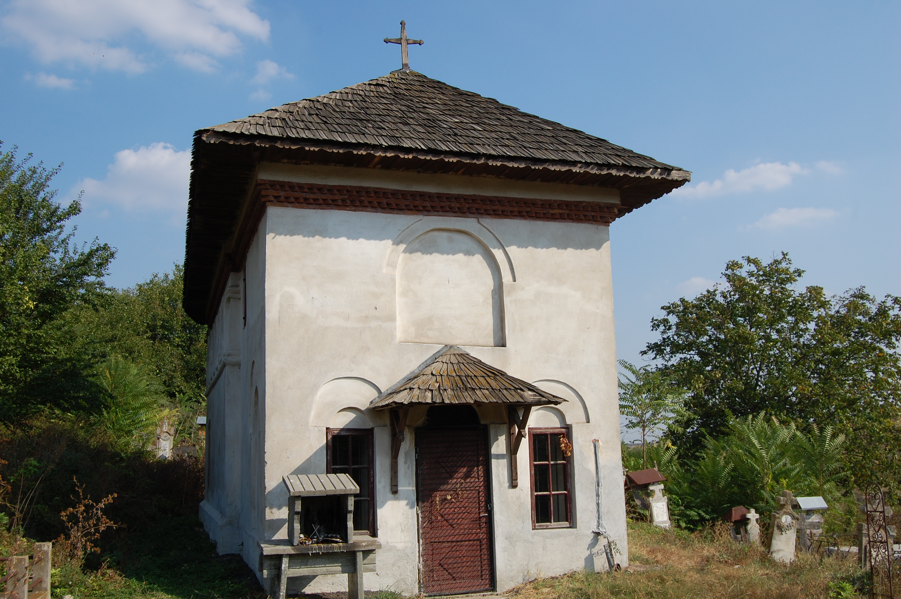 Biserica Sfântul Gheorghe a fostului schit Târnăvița, în satul Târnava, Dolj