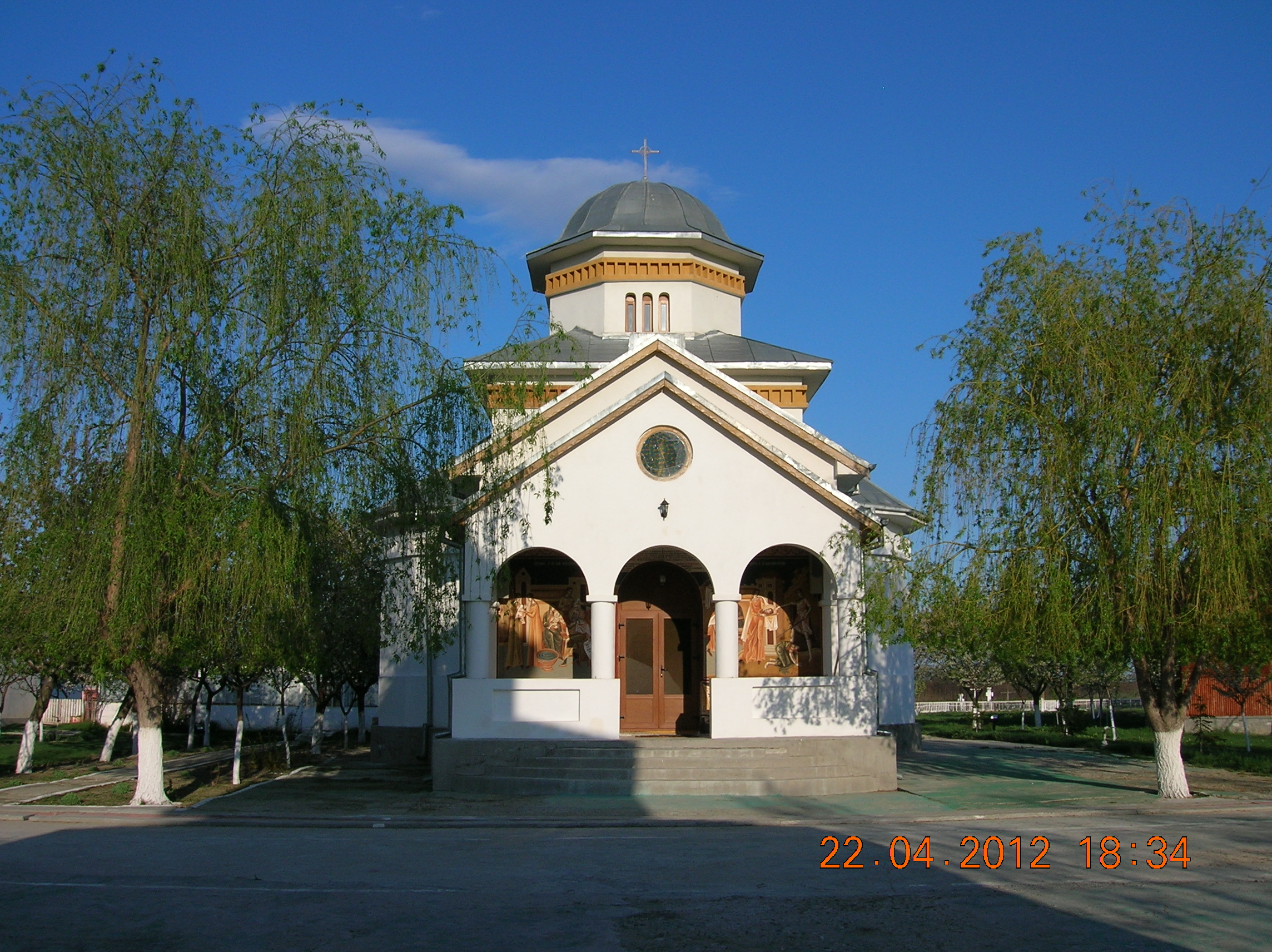 Biserica nouă a Mănăstirii Măxineni