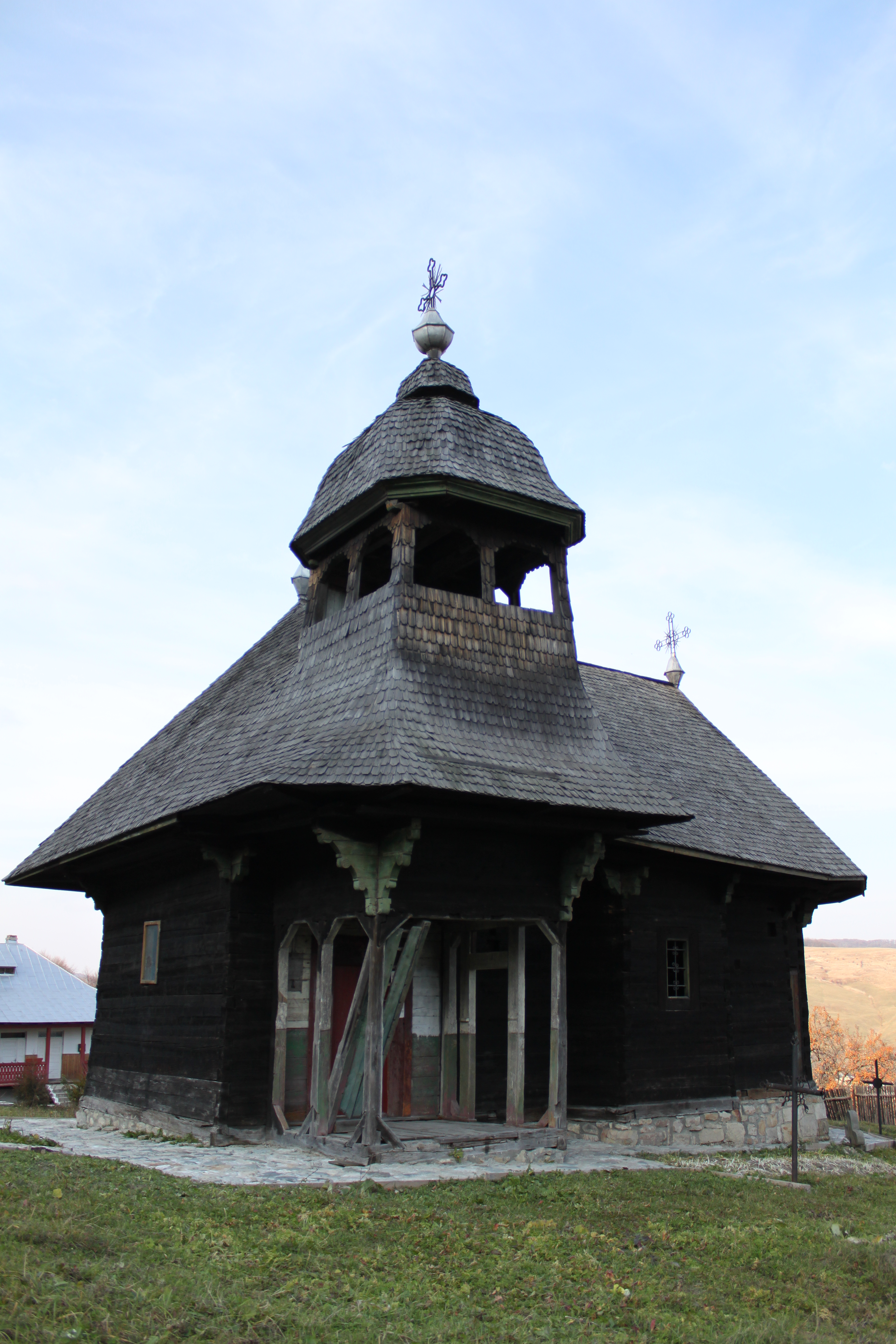 Biserica de lemn Buna Vestire de pe locul Schitului Draga, Piatra-Neamț